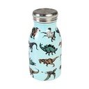 Světle modrá nerezová dětská lahev 250 ml Prehistoric Land – Rex London