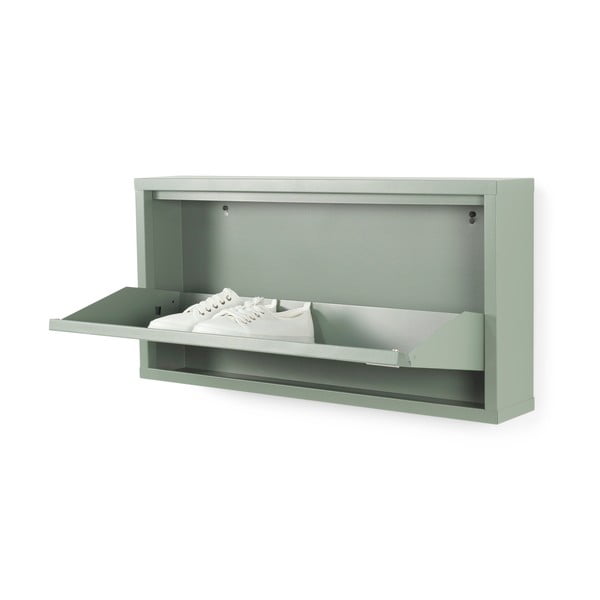 Šedozelený kovový výklopný botník 75x37,5x12,5 cm Billy – Spinder Design-image-2