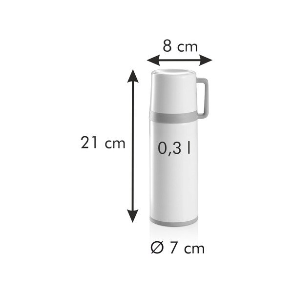 Krémová termoska s hrníčkem  300 ml Constant Cream – Tescoma-image-2