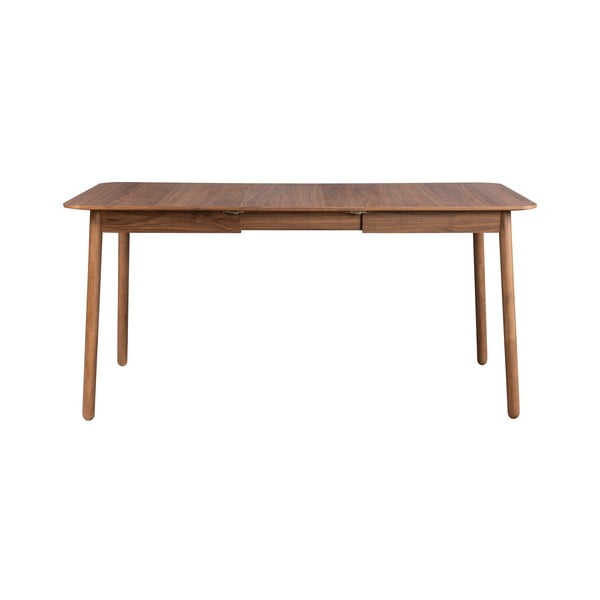 Rozkládací jídelní stůl s deskou v dekoru ořechového dřeva 80x120 cm Glimps – Zuiver-image-3