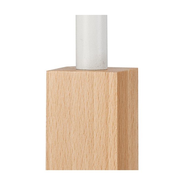 Bílo-hnědá stolní lampa (výška 39 cm) Orazio – LAMKUR-image-3
