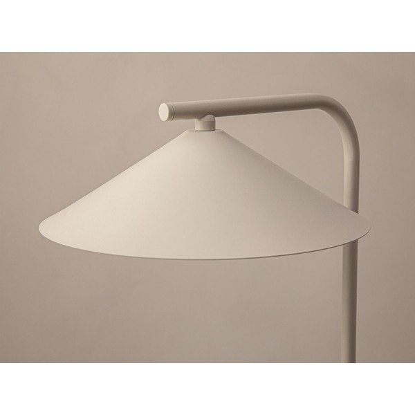 Krémová kovová stolní lampa (výška 42 cm) Nocte – Micadoni -image-4