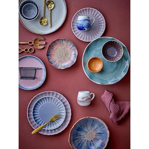 Tmavě fialová miska z kameniny 400 ml Latina – Bloomingville-image-4