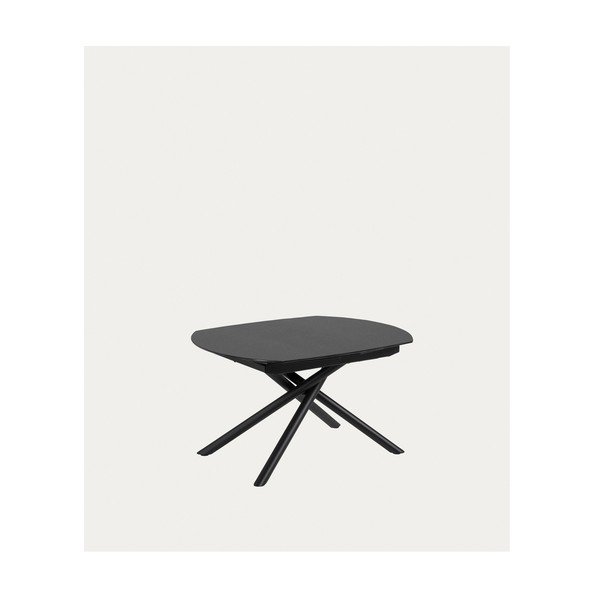 Rozkládací jídelní stůl s přídavnou deskou s keramickou deskou 100x130 cm Yodalia – Kave Home