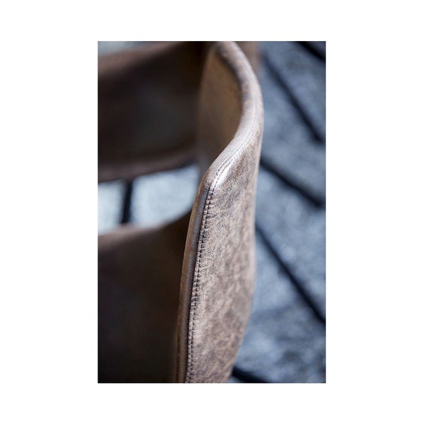 Světle hnědá jídelní židle s černým podnožím Canett Coronas-image-4