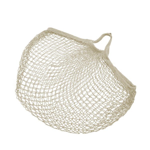 Béžová síťová nákupní taška Orion String