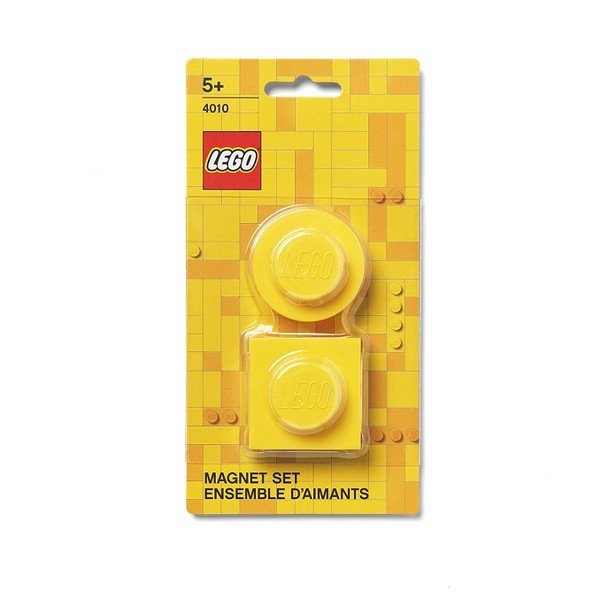 Sada 2 žlutých magnetek LEGO®-image-1