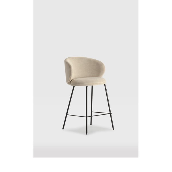 Béžové barové židle v sadě 2 ks (výška sedáku 65 cm) Rush – Marckeric-image-1