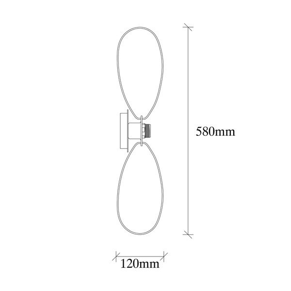 Černé nástěnné svítidlo Hemdem – Opviq lights-image-4