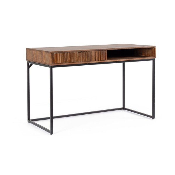 Pracovní stůl s deskou z mangového dřeva 60x120 cm Tadita – Bizzotto