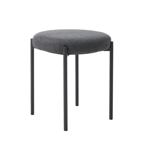 Tmavě šedá kovová stolička Pelican – Unique Furniture