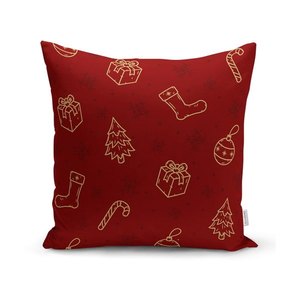 Povlak na polštář s vánočním motivem 43x43 cm – Mila Home