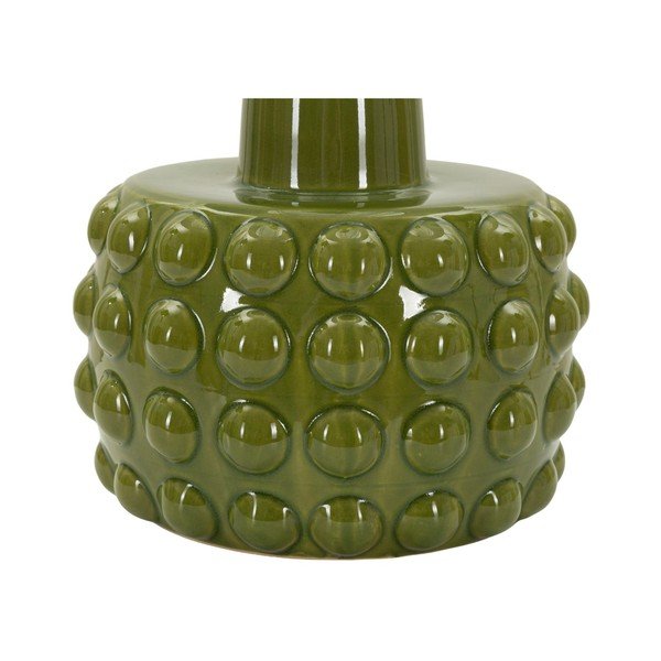 Bílá/zelená keramická stolní lampa s textilním stínidlem (výška 51,5 cm) Gress – Mauro Ferretti-image-2