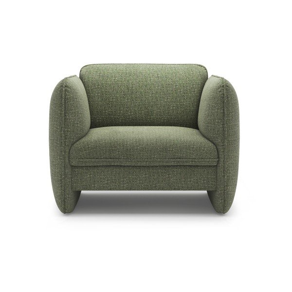 Zelené žinylkové křeslo Georgia – Micadoni -image-2