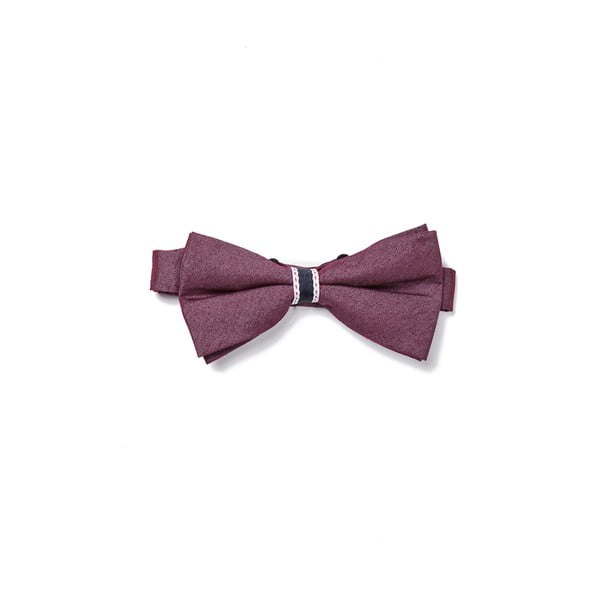 Set motýlku a kapesníčku Deep Rose-image-3