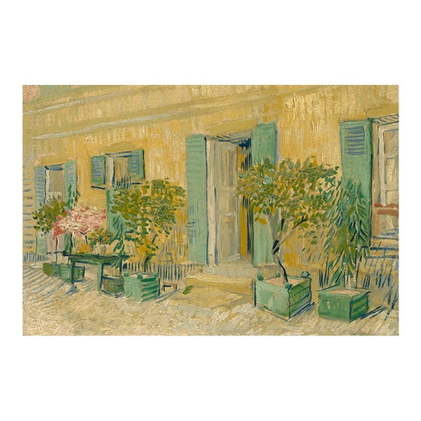 Obraz Vincenta van Gogha - Exterior of a Restaurant in Asnières, 60x40 cm