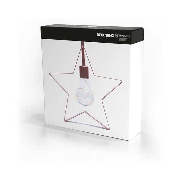 LED světelná dekorace DecoKing Star, výška 23 cm-image-3