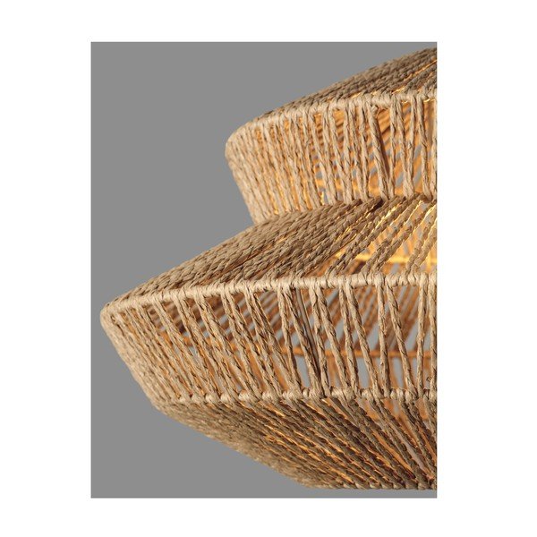Provazové závěsné svítidlo v přírodní barvě ø 50 cm Nua – Nova Luce-image-3