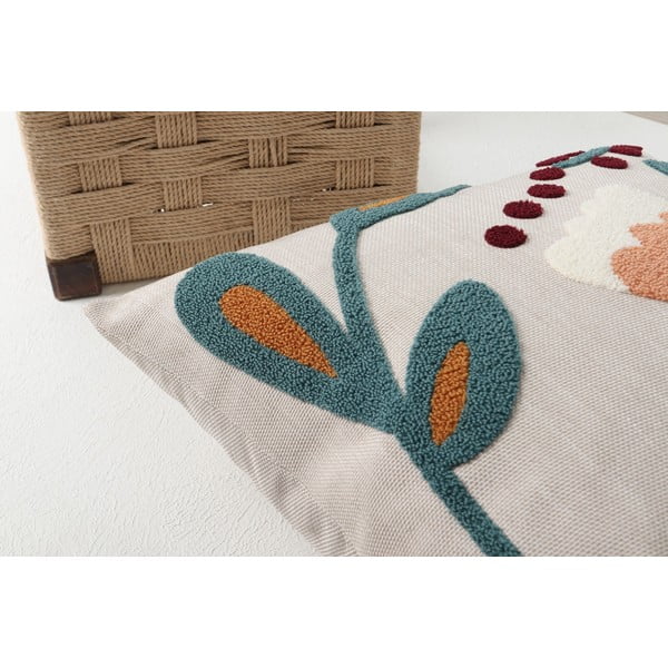 Lněný dekorační polštář 43x43 cm Fresya – Mioli Decor-image-4