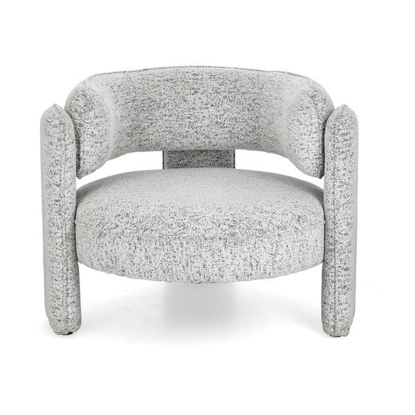 Světle šedé křeslo Aisha – Bizzotto-image-2