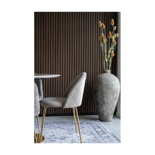 Světle šedé sametové jídelní židle v sadě 2 ks Geneve – House Nordic-image-4