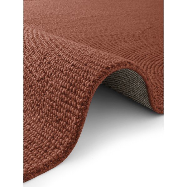 Ručně tkaný vlněný koberec v cihlové barvě 200x300 cm Calmio – Hanse Home-image-2