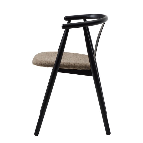 Černo-béžová jídelní židle Relate – Unique Furniture-image-4