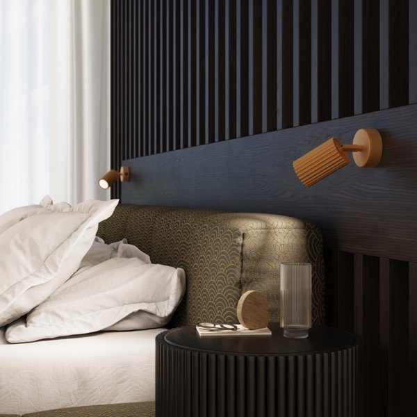 Bodové svítidlo ve zlaté barvě 8x16 cm Gleam – Sollux-image-3