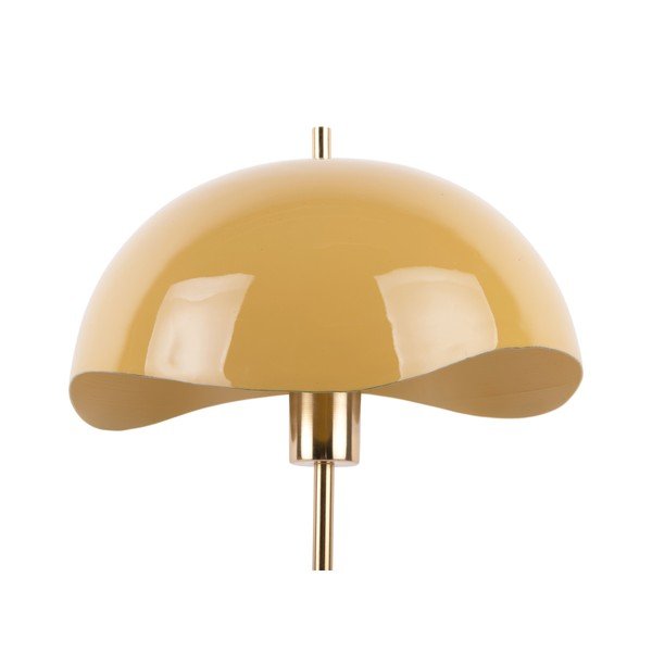 Okrově žlutá stolní lampa (výška 56 cm)  Waved Dome – Leitmotiv-image-4