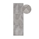 Šedý ručně tkaný vlněný běhoun 80x250 cm Ursule – Villeroy&Boch
