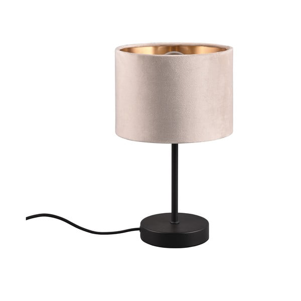 Černo-béžová stolní lampa (výška 33 cm) Julieta – Trio