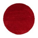 Červený koberec Universal Aqua Liso, ø 80 cm