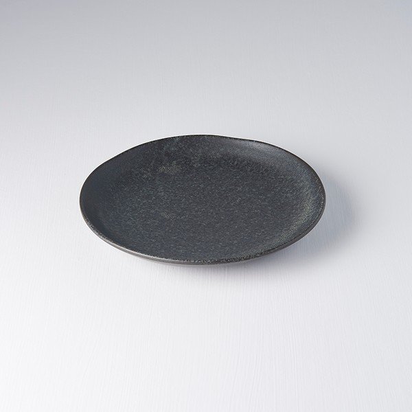 Černý keramický talíř MIJ BB, ø 24,5 cm-image-1