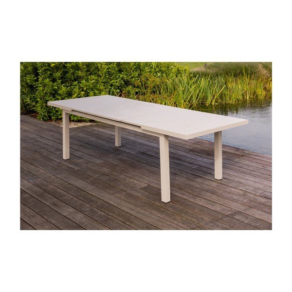 Hliníkový zahradní jídelní stůl 100x180 cm Mobile – Exotan-image-2