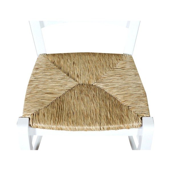 Bílá jídelní židle z bukového dřeva Alis-image-2