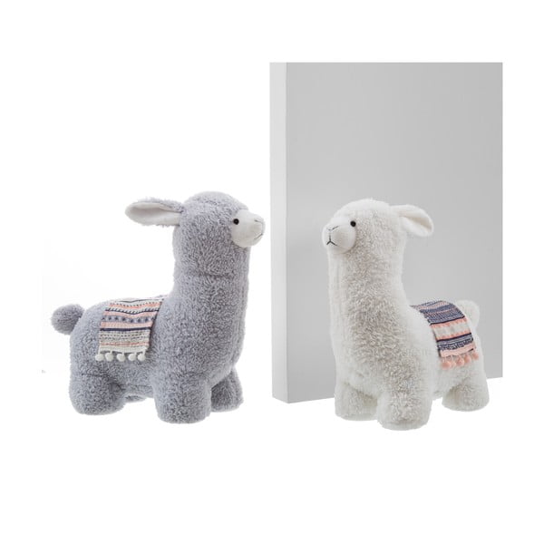 Sada 2 zarážek do dveří ve tvaru lamy Unimasa Flames-image-1