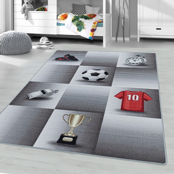 Šedý dětský koberec 100x150 cm Play – Ayyildiz Carpets-image-1