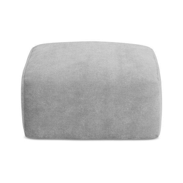 Světle šedá žinylková podnožka Leila – Makamii