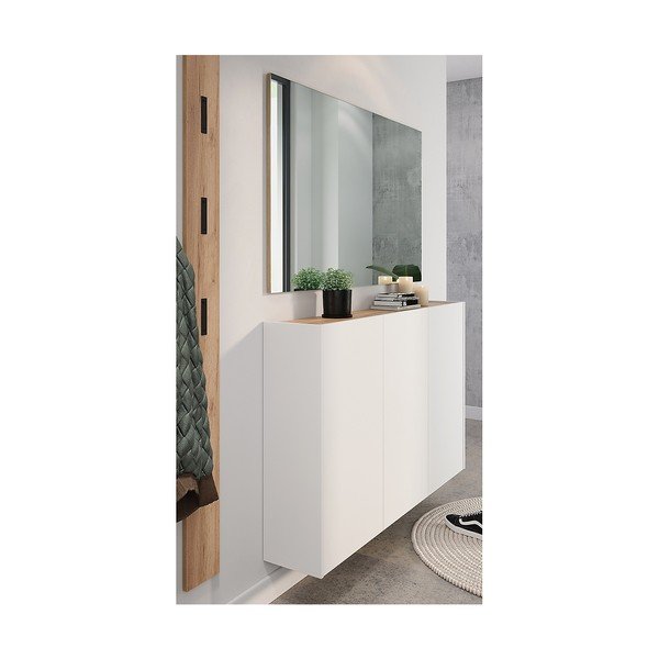 Předsíňová sestava v dekoru dubu v bílo-přírodní barvě Libbiano – Germania-image-1