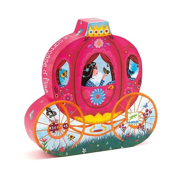 Dětské puzzle Djeco Kočár-image-1