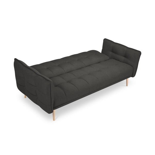 Tmavě šedá rozkládací pohovka Mazzini Sofas Canna-image-4