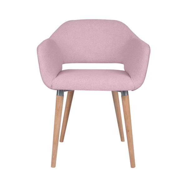 Růžová jídelní židle Cosmopolitan Design Napoli