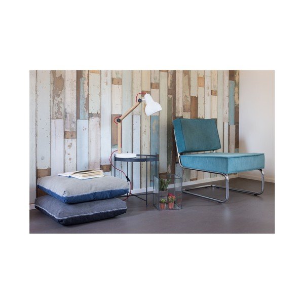 Tyrkysové křeslo Zuiver Rib-image-4