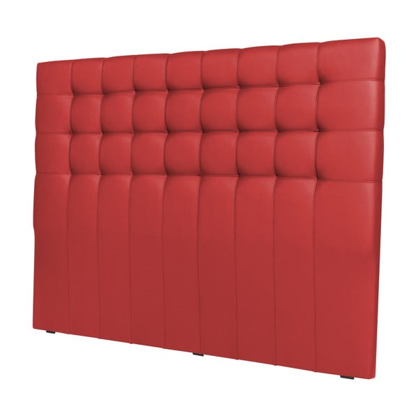 Červené čelo postele Cosmopolitan design Torino, šířka 162 cm