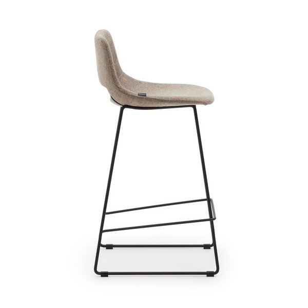 Světle hnědá barová židle (výška sedáku 65 cm) Zahara – Kave Home-image-3