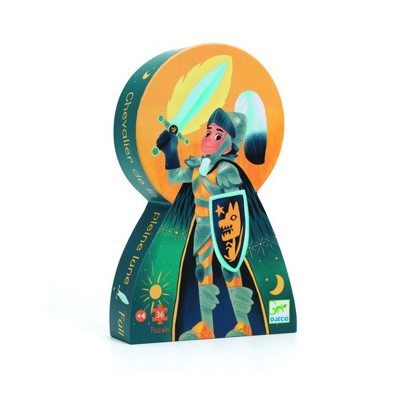 Dětské puzzle Djeco Rytíř-image-1