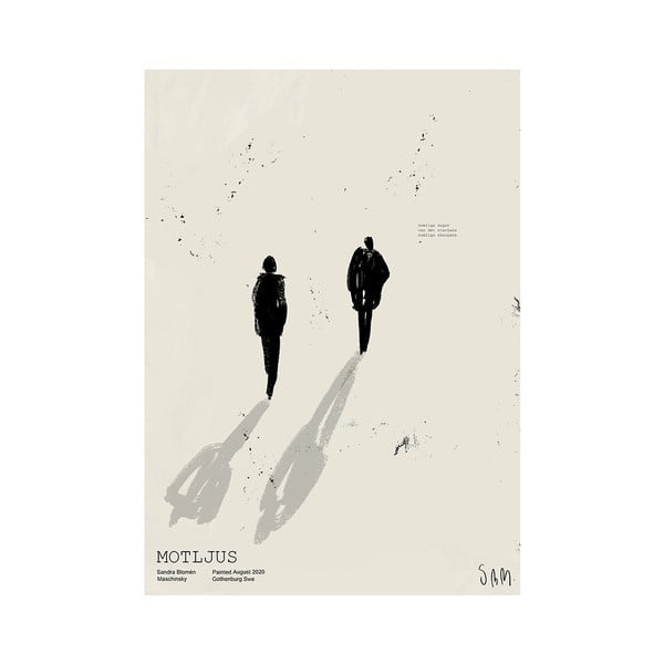 Plakát 50x70 cm Motljus – Sandra Blomén Maschinsky – The Poster Club