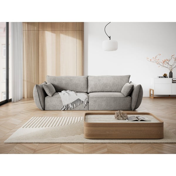 Světle šedá pohovka 208 cm Vanda – Mazzini Sofas-image-1