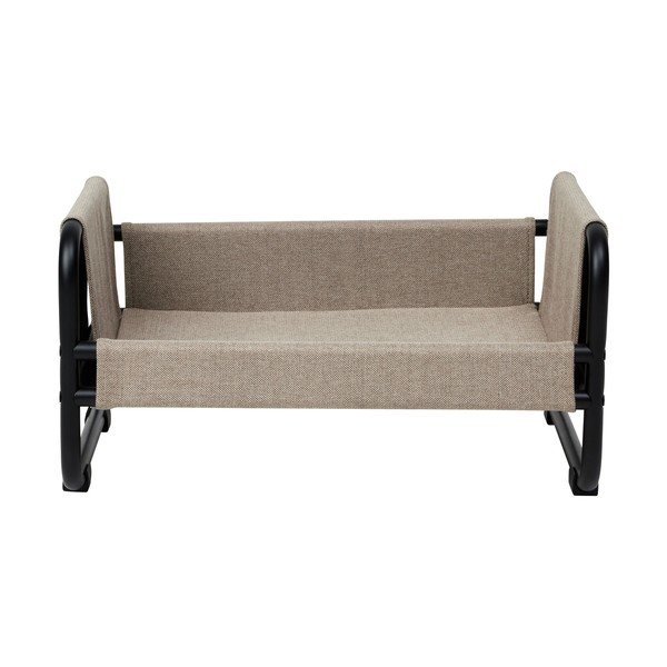 Černý/béžový pelíšek pro psa z oceli 52x40 cm Milo – OYOY Living Design