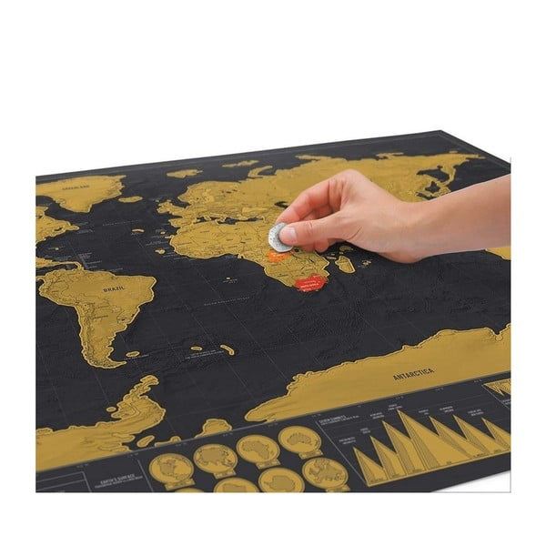 Stírací mapa světa Ambiance Travelling-image-4